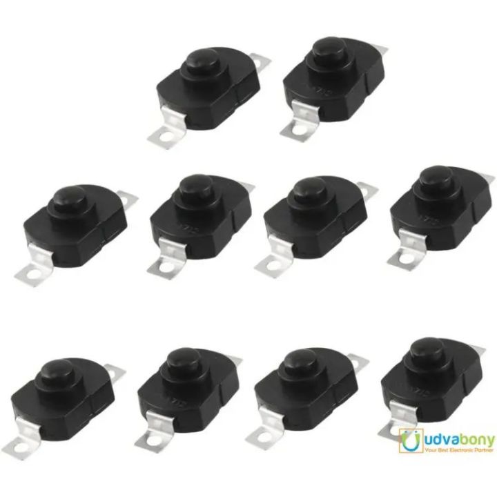 DC 30V 1A On Off Mini Push Button Switch-10Pcs