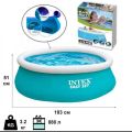 INTEX Swimming Pool / swimming pools for kids/INFLATABLE POOL SIZE (6FT-8FT-10FT-12FT)(28101,28106,28120,28130). 