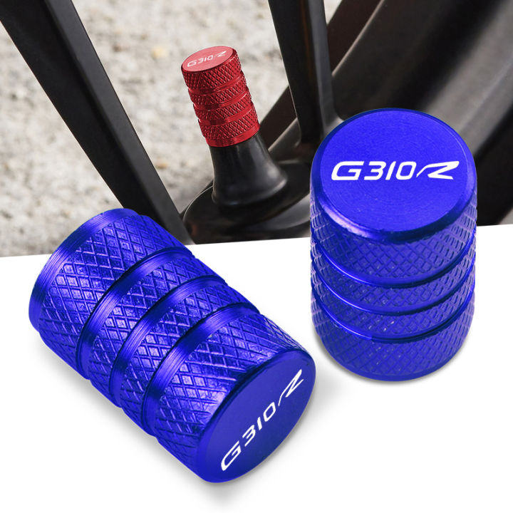 Motorcycle Accessories CNC Tire Valve Air Port Stem Cover Cap Plug Fit For BMW G310R 2016 2017 2018 2019 2020 2021 G310-R G310 R
