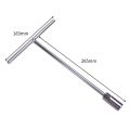 Deli T Handle Wrench Tool CRV Steel T Type Wrench 6 Point Long Hex Key Wrench Car Repair Tools 16mm 17mm 19mm. 