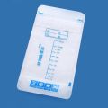 Breastmilk Storage Bag with 250ml Self Standing Baby Food Storage Containers No Leak Milk Freezer Bags Safe Feed BPA Free 30pcs. 