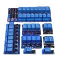 1 2 4 6 8 Channel 5V 12V Relay Module With Optocoupler Relay Output 1 2 4 6 8 Way Relay Module For Arduino. 