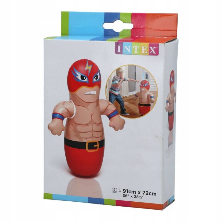 Intex 3D BOP Bag Inflatable Punching Wrestler For Kids