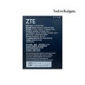 Jazz ZTE MF937 Li-ion Battery 2000mAh Li3820T43P4h735550 Battery for jazz ZTE. 