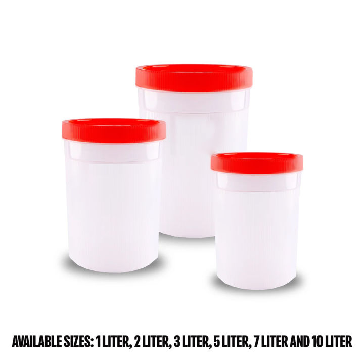 Multi Purpose Container Transparent Multi-Purpose Transparent Plastic Storage Jar Durable Containers with ...