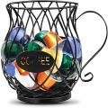 1pc Coffee Pod Holder Large Capacity Cup Coffee Pod Organizer Coffee Creamer Container Coffee Pod Storage Cup Mug Shape Coffee.