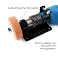 Metal Polishing Tool Grinder Hand Electric Drill Sander Conversion Head Polishing Wheel Grinder Grinding Wheel Sand Block.