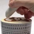 Latte Milk Art Pen Electrical Coffee Pen for Coffee Cake Decoration Pen To Draw in Coffee Barista Tools Bar Supplie. 