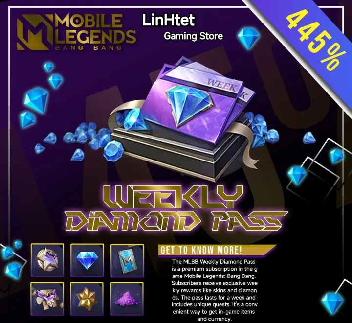 Mobile Legends: Weekly Diamond Pass