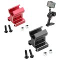 Metal TQi Transmitter Phone Mount Holder for Traxxas TRX4 TRX6 E-Revo Slash RUSTLER T-Maxx E-Maxx RC Car Upgrade Parts. 