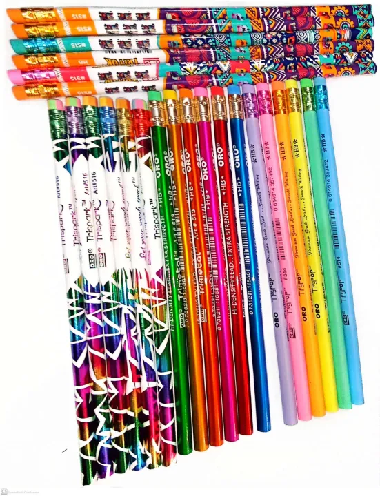 Top%204%20ORO%20pencils%20with%20erasers%20(48)%20pcs%20trispark%20,%20trimetal,%20trypop%20&%20trituk%20-%20Image%203