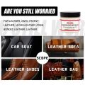 Leather restoring paste 60ml Natural Leather Filler Repair Compound Leather Restoration Cream For Tears Crack Burns Holes Filler. 