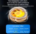 Memo GT31 CX07, CX08 Magnetic Phone Cooler Portable Phone Semiconductor Radiator Rapid Fast Cooling Phone Cooler for Mobile Gaming Video Streaming Phone Fan For Playing Games Watching Videos Phone Cooler for Pubg. 