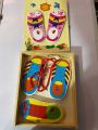 Shoes Lacing Exercises Educational kit PLE For Kids At Montessori, School, Child Care Centers. 