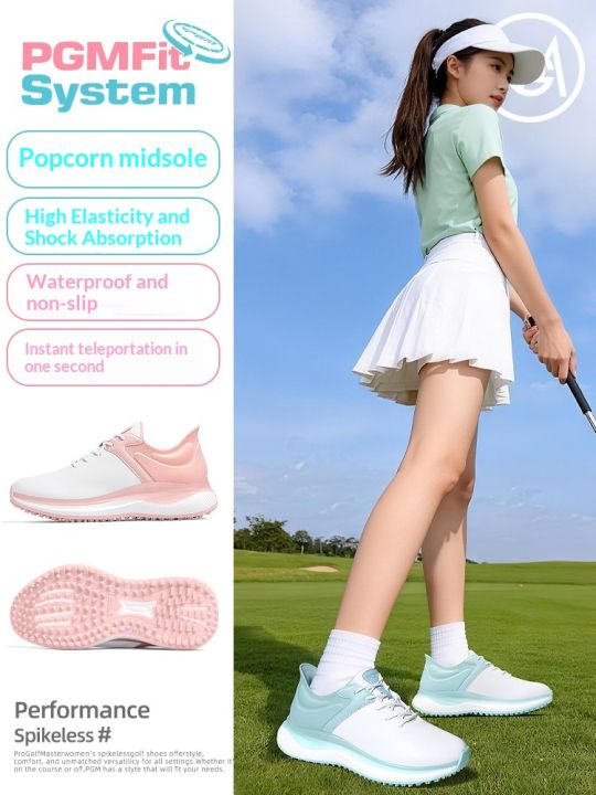 PGM%20Golf%20Shoes%20Women's%20Cushioned%20Rebound%20Sports%20Shoes%20Anti%20Slip%20Women's%20Shoes%20Waterproof%20Sports%20Women's%20Shoes%20XZ440%20-%20Image%202