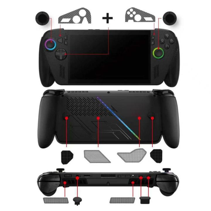 Dust%20Filter%20Kit%20for%20ROG%20for%20Xbox%20Ally/X%20Handheld%20Game%20Console%20Anti-Dust%20Mesh%20Filter%20Sticker%20with%20Silicone%20Plug%20-%20Image%205