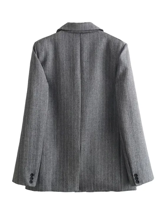 Willshela%20Women%20Fashion%20With%20Pockets%20Striped%20Single%20Breasted%20Blazer%20Vintage%20Notched%20Neck%20Long%20Sleeves%20Female%20Chic%20Lady%20Outfits%20-%20Image%202