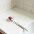 Cute Cherry Design Toothbrush Holder, Cherry Pattern, Protects Toothbrush Head, Features Dual Holes for Drainage and Ventilation. 