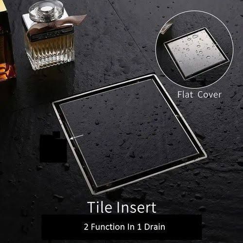Floor Hidden Drain,Tile Insert Drain 6x6 inches