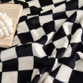 New Ins Checkerboard Blanket Classic Plaid Sofa Blanket Spring and Summer Air Conditioning Blanket Office Nap Shawl Cushion. 