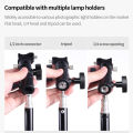 Camera Flash Speedlite Mount Swivel Light Stand Bracket with Umbrella Reflector Holder for Camera DSLR Flashes Studio Light. 