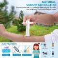 Suction Tool, Poison Remover - Bug Bites And Bee/Wasp Stings, Natural Insect Bite Relief, Chemical Free Single. 