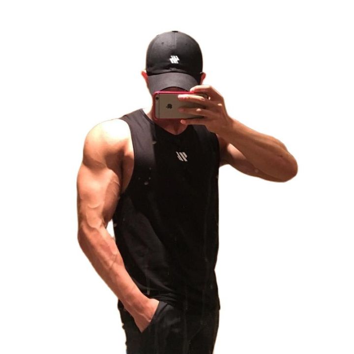 GITF%20Mannen%20Bodybuilding%20Tank%20Tops%20Gym%20Workout%20Fitness%20Mouwloos%20Shirt%20Running%20Kleding%20Stringer%20Singlet%20Zomer%20Toevallige%20Vest%20-%20Image%206