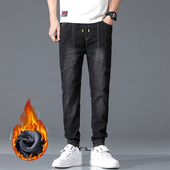 New%20Winter%20Men%20Warm%20Thermal%20Black%20Blue%20Cargo%20Jeans%20Fleece%20Streetwear%20Denim%20Jogger%20Pants%20Thick%20Fur%20Baggy%20Harem%20Trousers%20Plus%20Size%20-%20Image%207