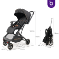 Baobaohao Y8 2-Way Facing Baby Stroller Lightweight and Foldable Stroller.