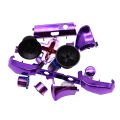 1set Full Chrome Button Replacement For Xbox One S Handle Dpad ABXY Trigger Grips stick Parts for Xbox One S Slim Controller.