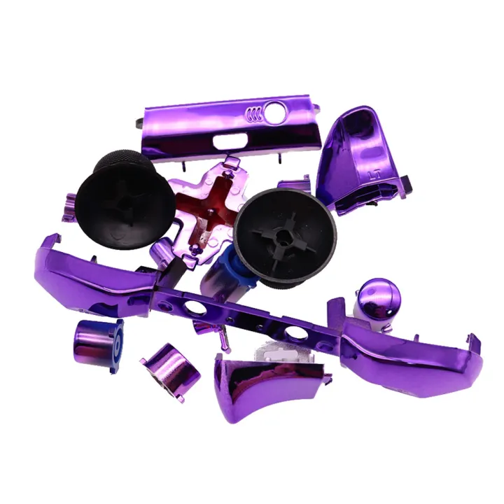 1set%20Full%20Chrome%20Button%20Replacement%20For%20Xbox%20One%20S%20Handle%20Dpad%20ABXY%20Trigger%20Grips%20Stick%20Parts%20For%20Xbox%20One%20S%20Slim%20Controller%20-%20Image%206