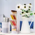 Pen Organizer Desk Organization Cute Desk Pencil Markers Cup Holder Storage Box Set Multi-Functional Stationary for Home Office. 