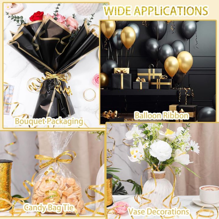 100%20Yards%20Gold%20and%20Silver%20Curling%20Ribbon%20Shiny%20Balloon%20String%20%20Wrapping%20Ribbon%20for%20Christmas%20Party%20Wedding%20Craft%20Flowers%20Dec%20-%20Image%205