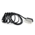 1PC obd2 cable mini usb OBDII 2 7 Pin To Mini USB Connection Cable For Car HUD Head up Display hud OBD Cable. 
