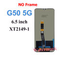 New IPS For 6.5'' Motorola G50 LCD XT2137 Display Touch Screen Assembly For Motorola G50 5G LCD xt2149 Display  With frame. 
