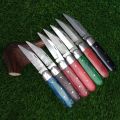 customize hand made Damascus pocket knife. 