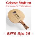 Original SANWEI Defence Alpha Defensive Table Tennis Blade Chop Racket (5 Ply Wood DEF) Ping Pong Bat Paddle. 
