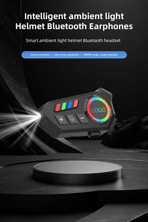 K06%20Helmet%20Bluetooth%20Headset%20%7C%2040Hrs%20Playtime%20%7C%20IPX8%20Waterproof%20%7C%20CVC%208.0%20Noise%20Cancellation%20%7C%20Built-in%20Flashlight%20%7C%20Universal%20Motorcycle%20Helmet%20Earphone%20-%20Image%202