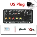 Audio Amplifier Board 30-120W Support Dual Microphone Bluetooth Amplificatore Subwoof for 4Ohm Speaker 12V 24V 110V 220V. 