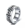 Stainless Steel Chain Spinner Ring for Men and Boys Chain Spinner Chala. 
