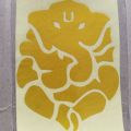 Lord Ganesha sticker for rider n home. 