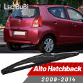 Rear Windshield Wiper Blade Windscreen Wipers Accessories For Suzuki Alto Hatchback 2009-2014 2010 2011 2012 2013. 