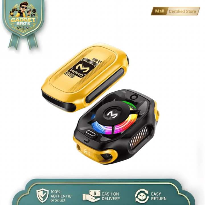 MEMO CX12 Mobile Phone Cooler Radiator with Digital Display and Battery