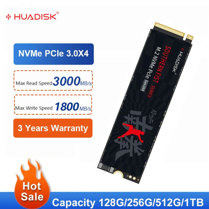 HUADISK NVMe M2 SSD 1TB 512GB 256GB 128GB PCIe 3.0X4 Solid State Drive
