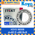 Koyo 16002 16003 16004 16005 16006 16007 16008 16009 16010 Japan original 2-sided ball bearing made in Japan deep groove ball bearing. 
