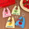1/4 Pcs Cute Shopping Bag Doll Pendant Versatile Backpack Decoration Keychain Decoration Doll Pendant.