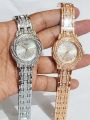 Luxury Analog Beautiful Wristwatch For Ladies. 