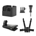 For DJI OSMO POCKET 3 Protective Frame Rabbit Cage Expansion Adapter Frame Chest Strap Backpack Clip Gimbal Camera Accessories.