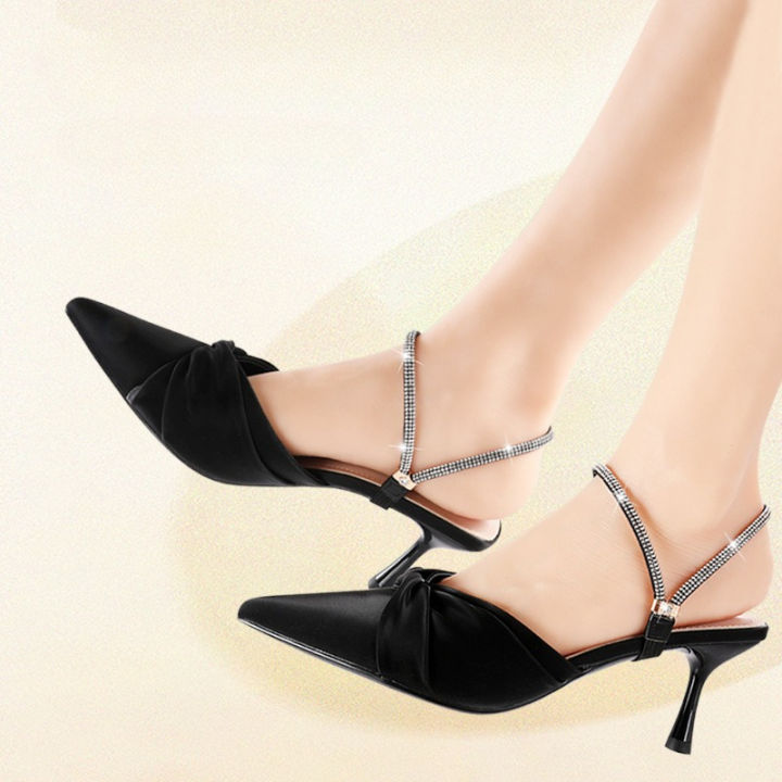 New%20Dual-purpose%20Tie%20Shoelaces,%20High-heeled%20Shoes%20Sandals%20No%20Heel%20Strap%20No%20Installation%20Light%20Luxury%20and%20Adjustable%20Elasticity%20-%20Image%203