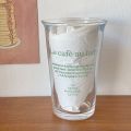 Korean style glass cup/coffee mug/American latte glass. 
